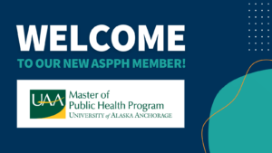 Welcome to new ASPPH Member University of Alaska Anchorage