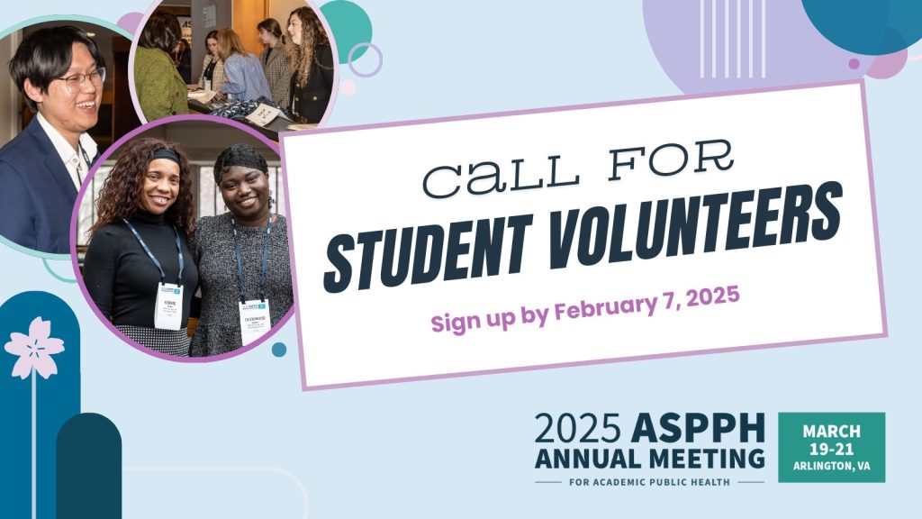 Call for Student Volunteers Sign Up by February 7 2025