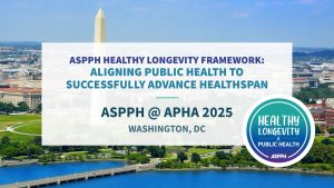 One-off article about Healthy Longevity Session at APHA (following week_ 1 about the misinfo session)
