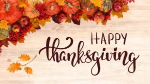 Happy Thanksgiving