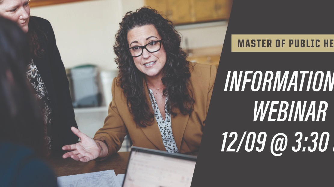 Purdue University Department of Public Health – MPH Informational Webinar