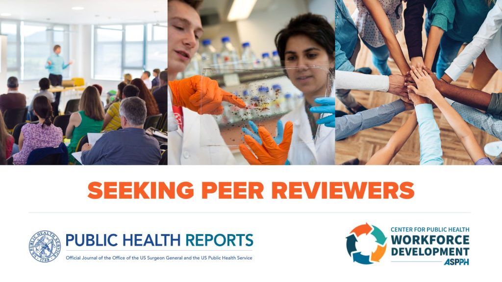 Call for Peer Reviewers Public Health Reports