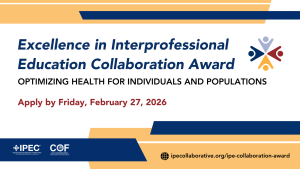 IPEC COF Excellence in IPE Collaboration Award